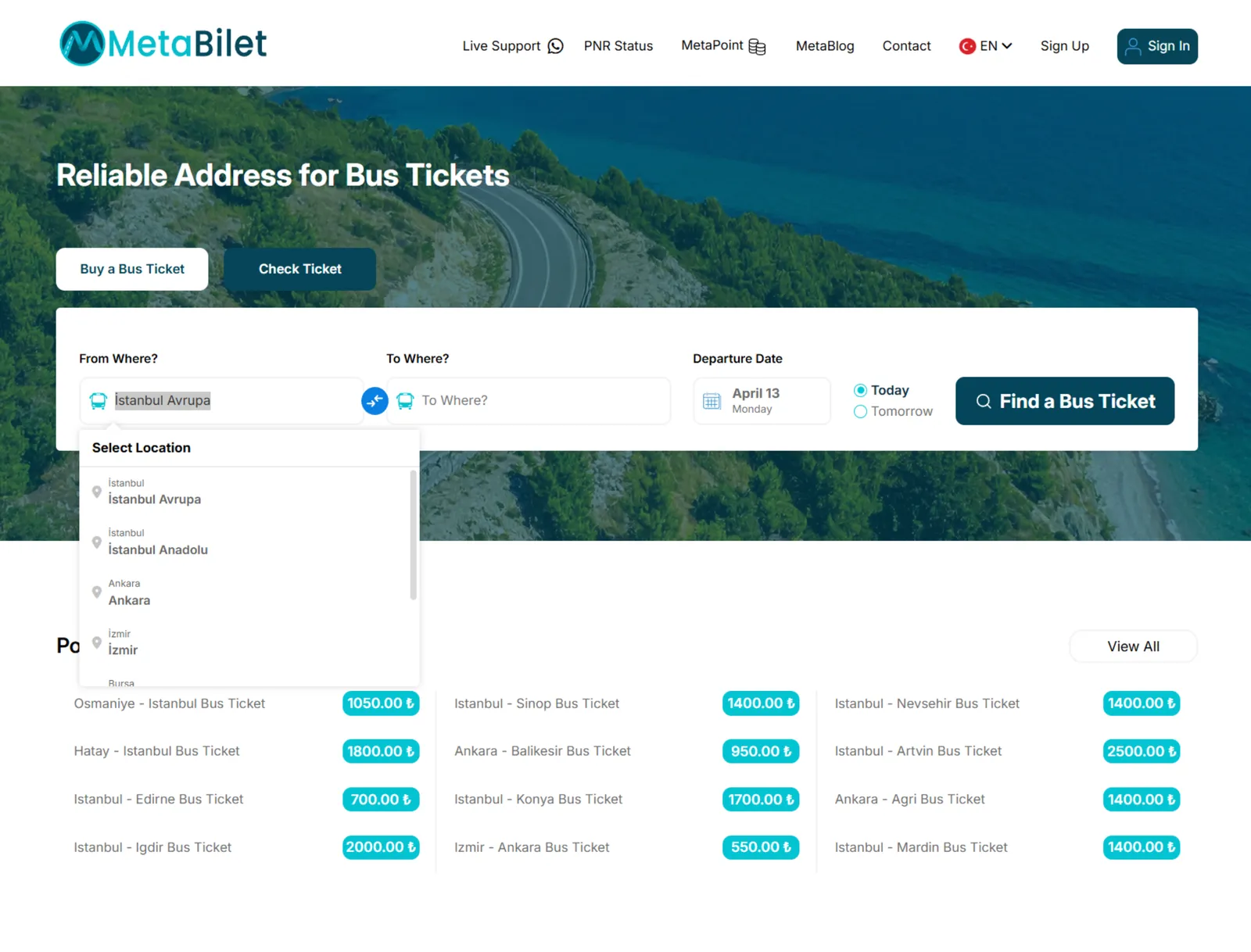 Bus Ticket Software