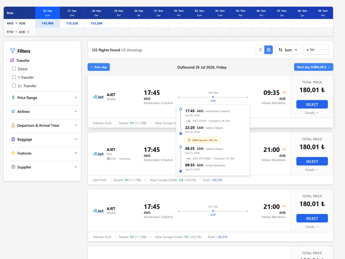 Own Fleet Plus Supplier Pool