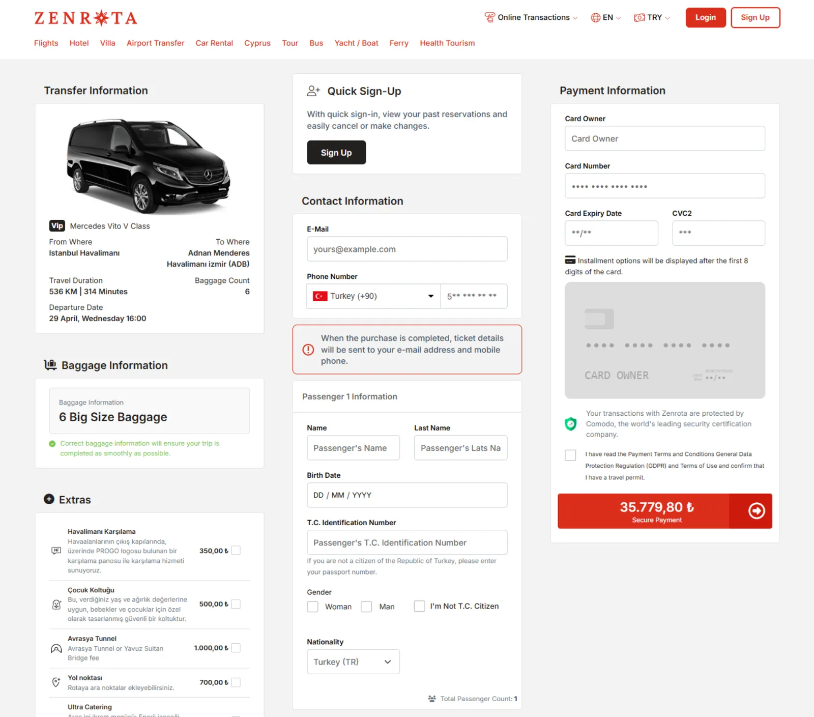 B2C Travel Technology Provider
